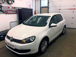 Чип тюнинг VW GOLF VI 1,2TFSI 86hp MQ-200 2010 STAGE1